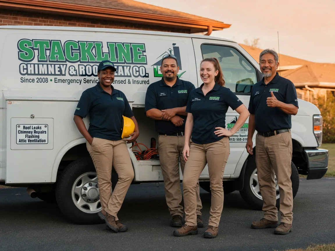 Chimney flashing repair company in Huntingtown, MD